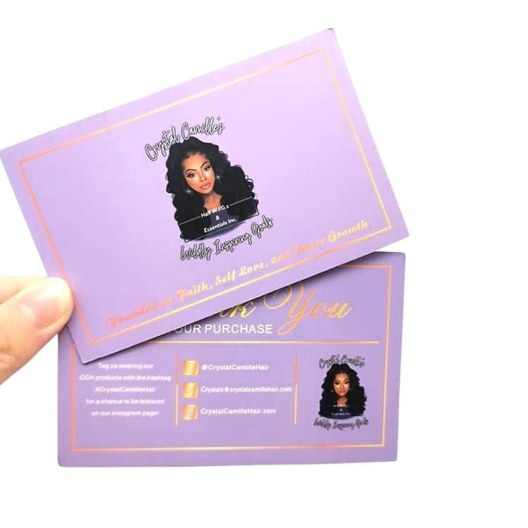 Customized design postcard — custom card printing