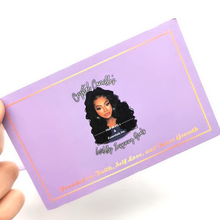 Customized design postcard view 2