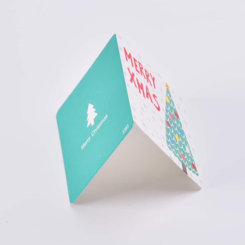 Customized holiday Greeting Postcards view 3