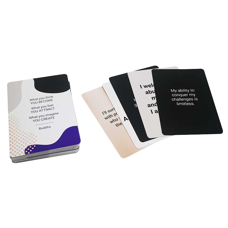 Customized kids self love affirmation cards view 3