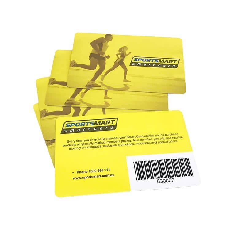 Customized printing Plastic membership card — custom card printing