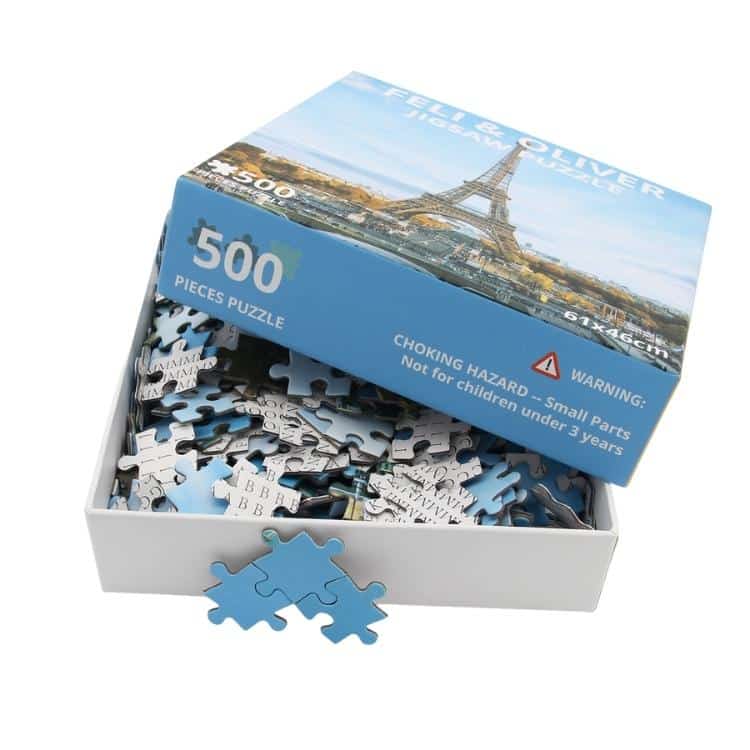 Customs Educationa learning Puzzle — custom card printing
