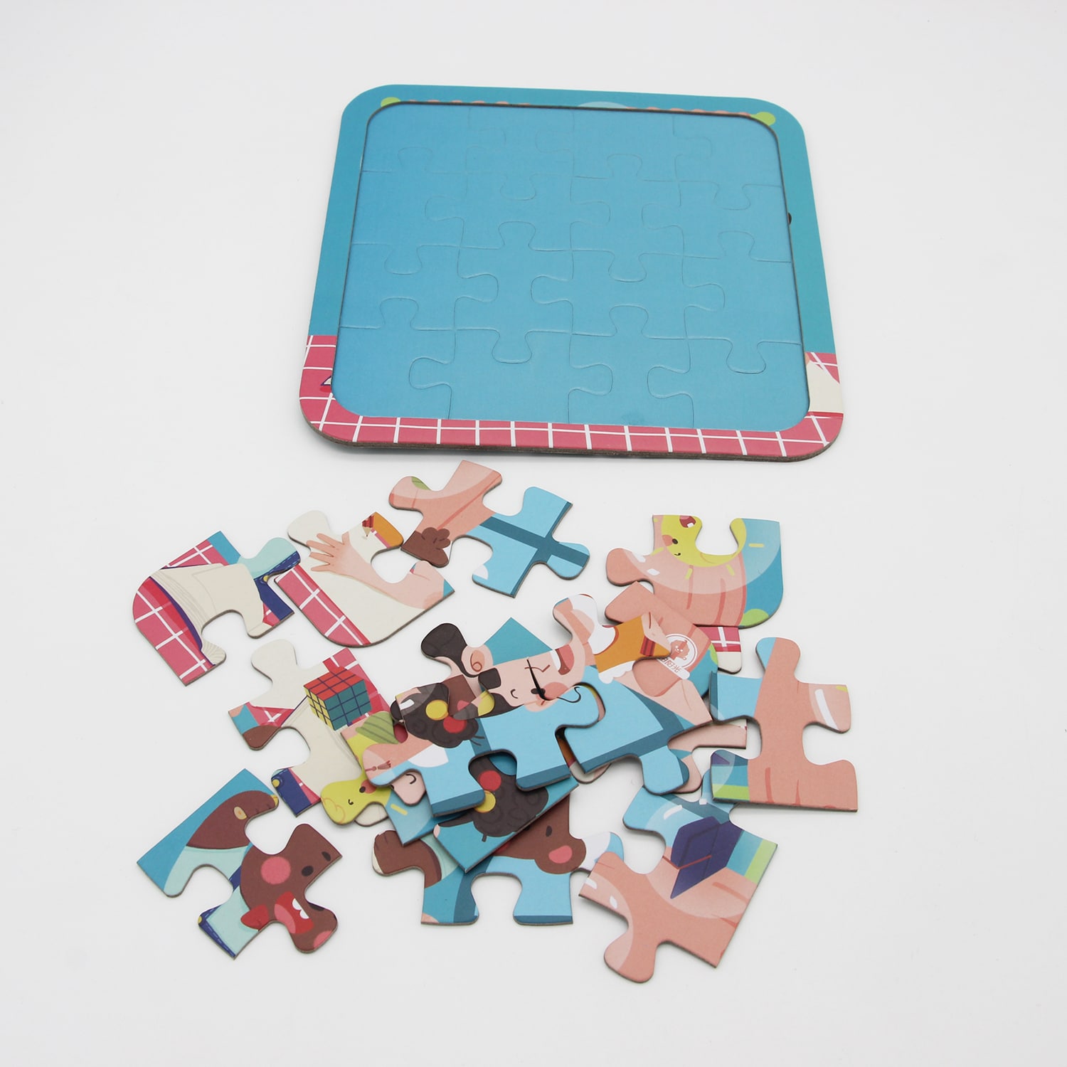 Customs Educationa learning Puzzle view 2