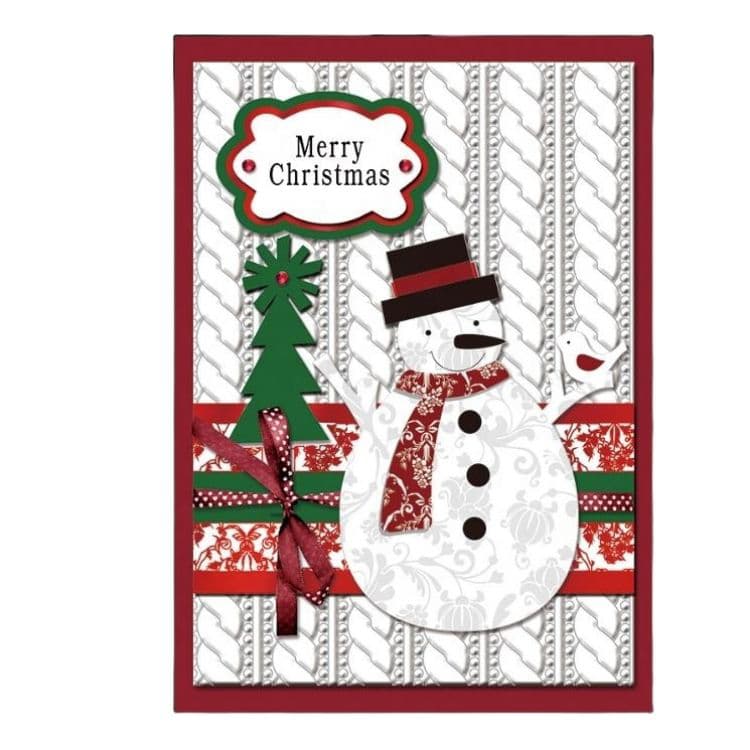 Design Craft Paper Gift Merry Christmas Greeting Card — custom card printing