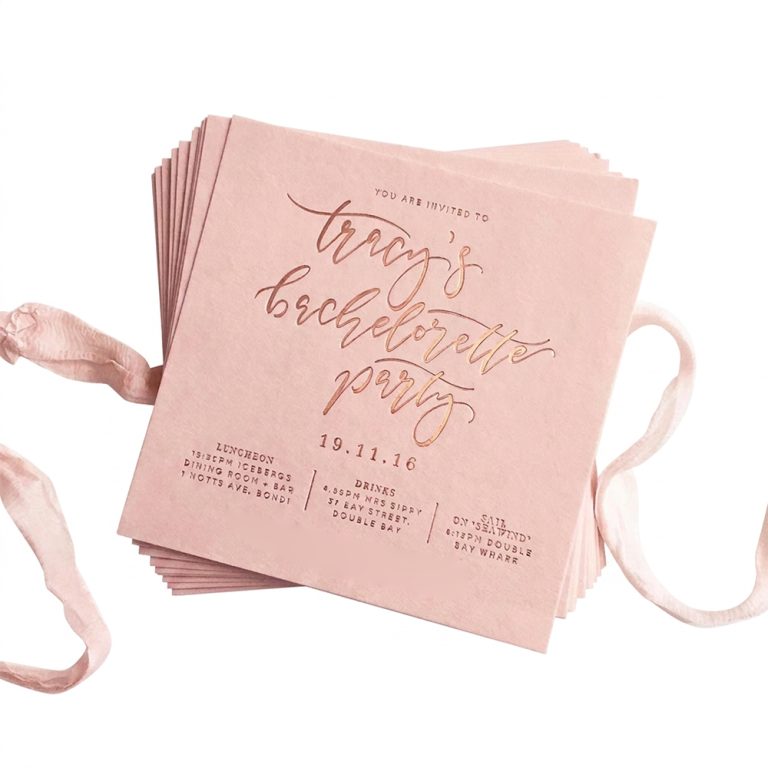 Embossing Cards — custom card printing