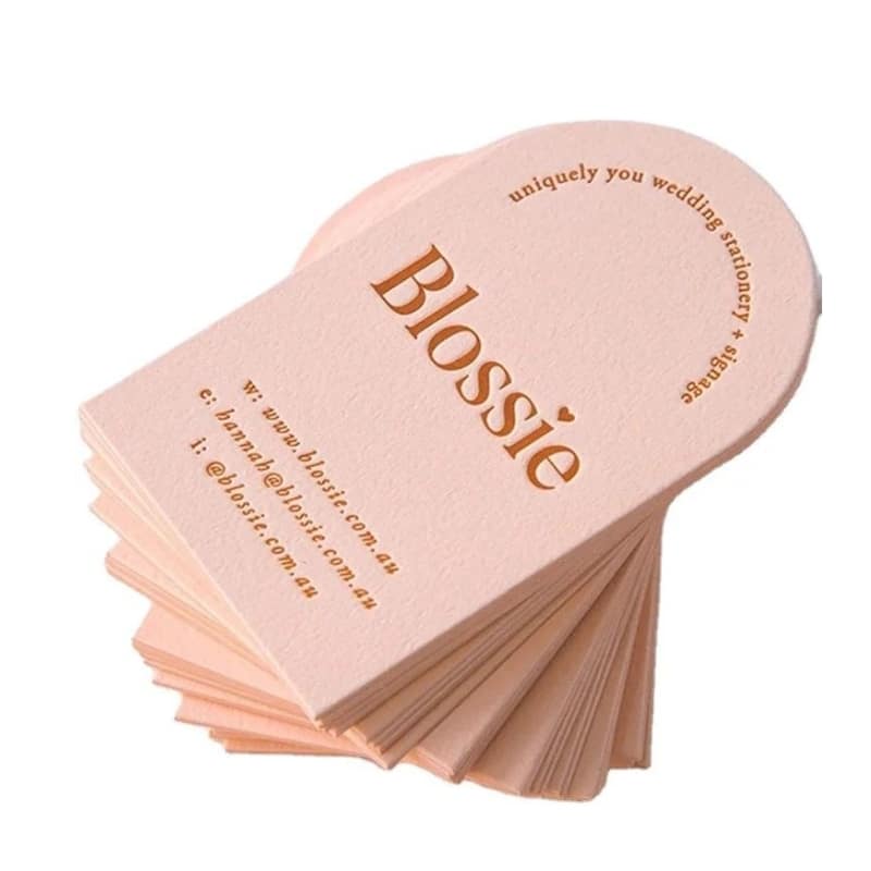Embossing card — custom card printing