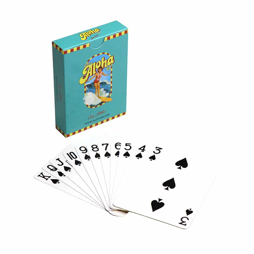 Factory Produced  Custom Print Playing Cards — custom card printing
