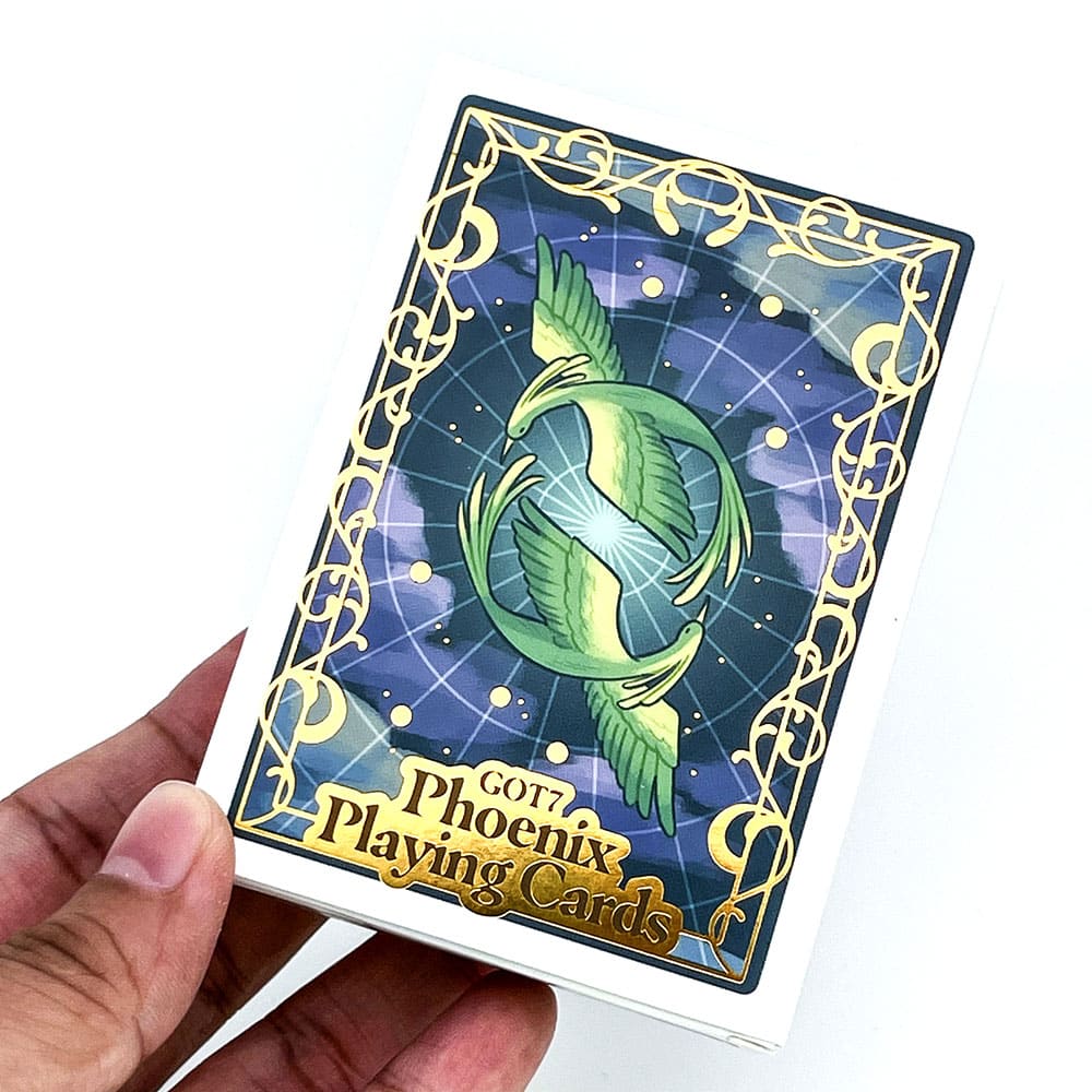 Factory Produced playing cards view 2