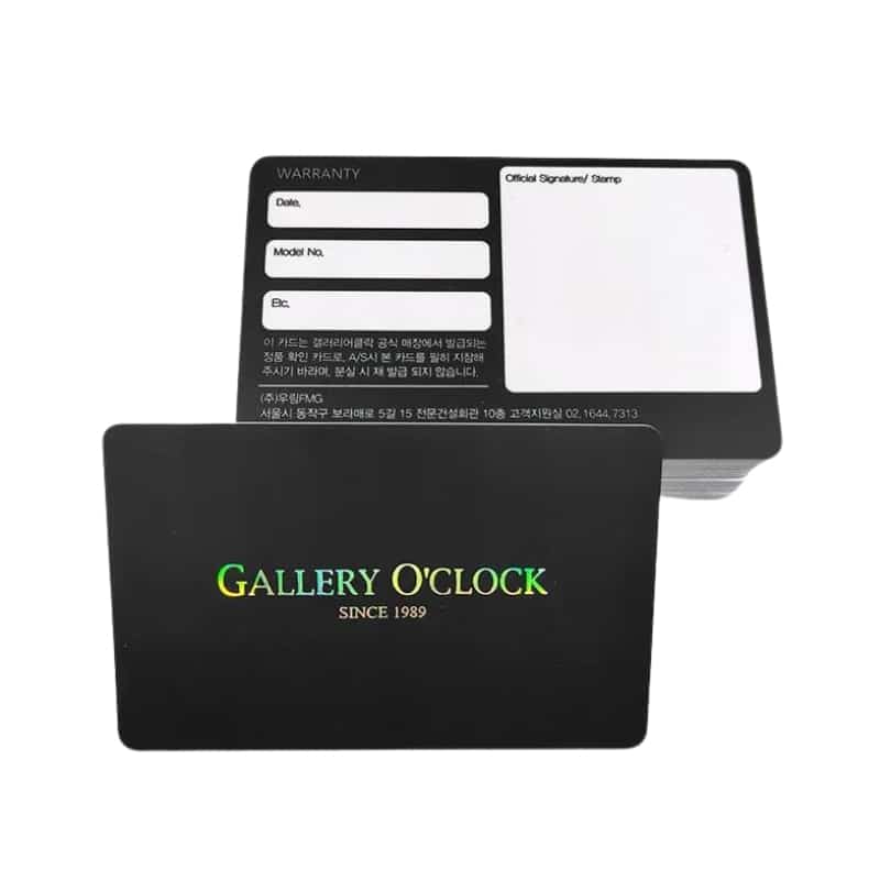 Full color printing custom PVC plastic card view 4