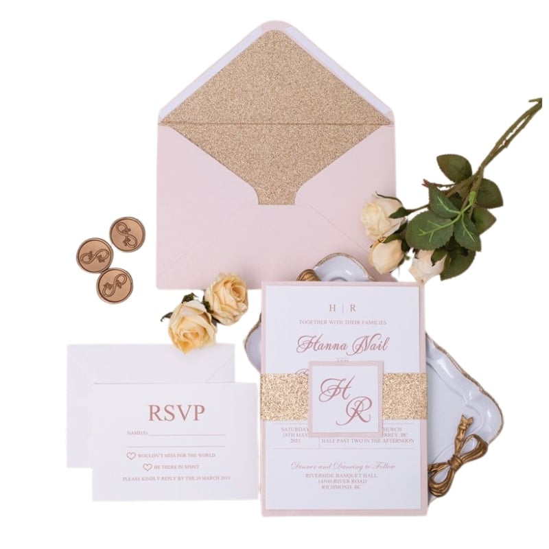 Gilding invitation card — custom card printing