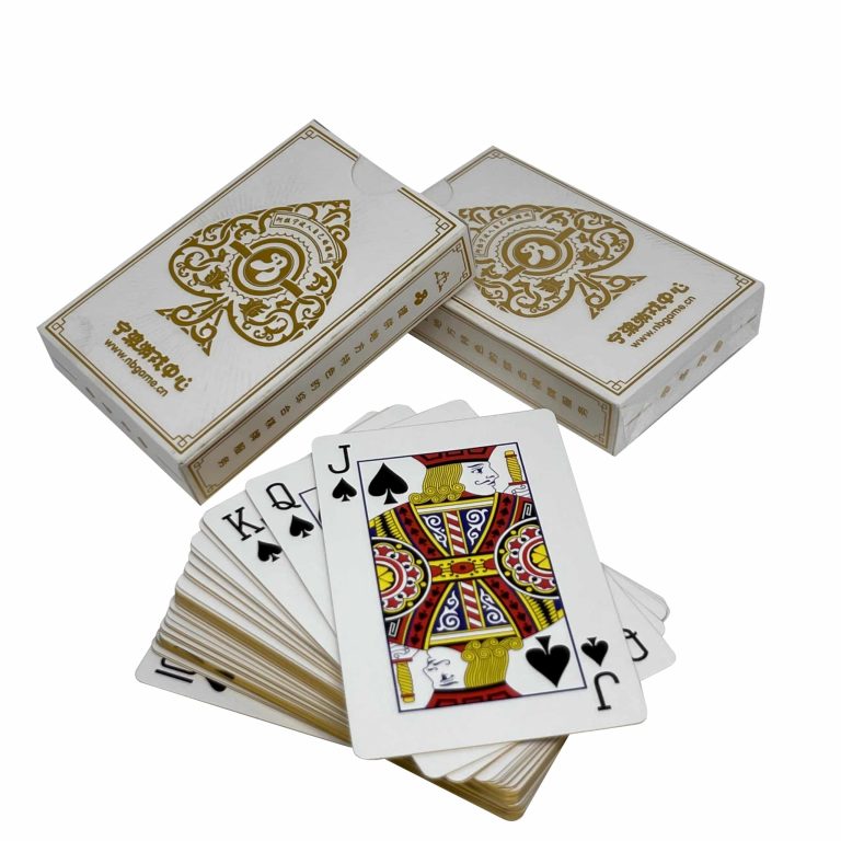 Gold Edges Playing Cards Printing — custom card printing