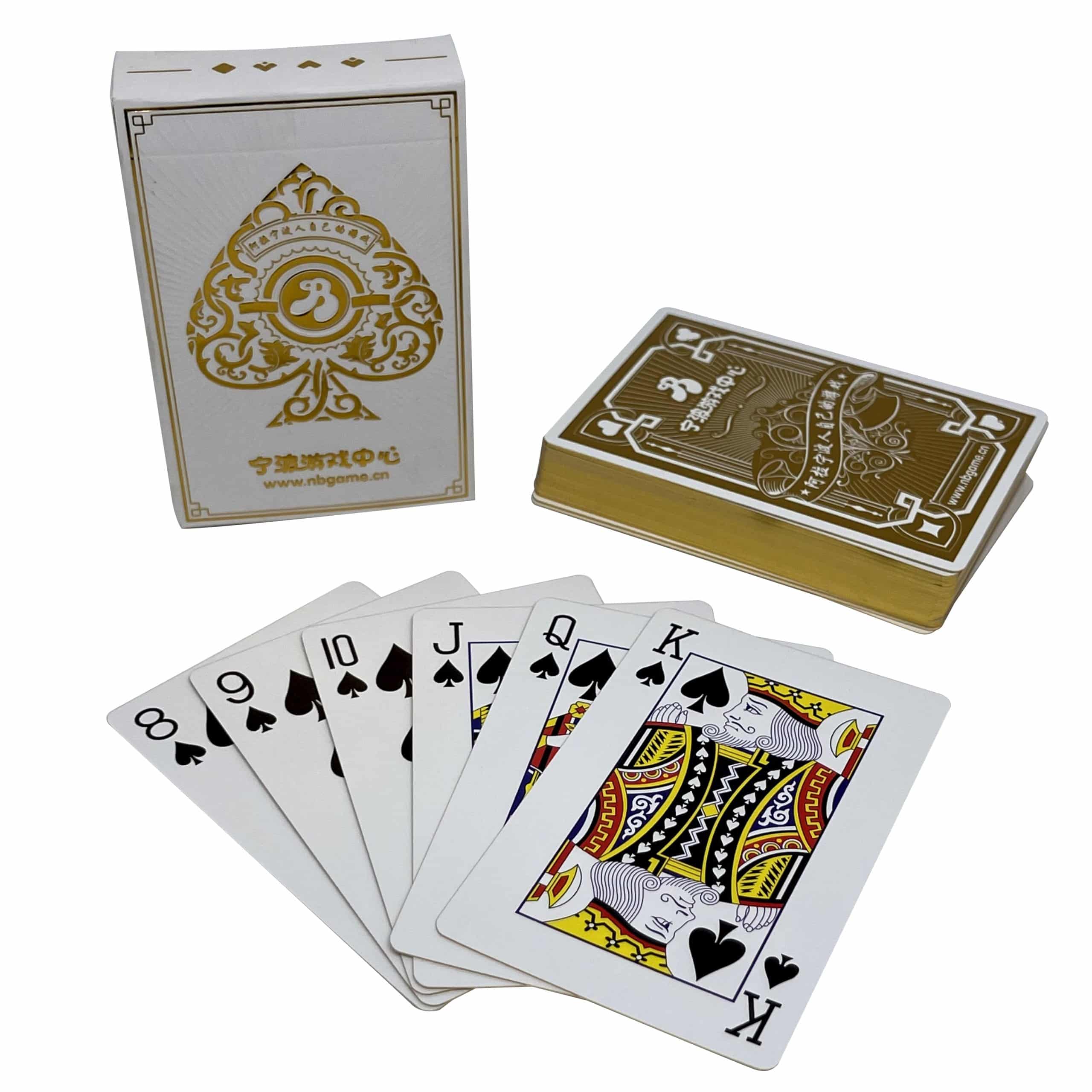 Gold Edges Playing Cards Printing view 2