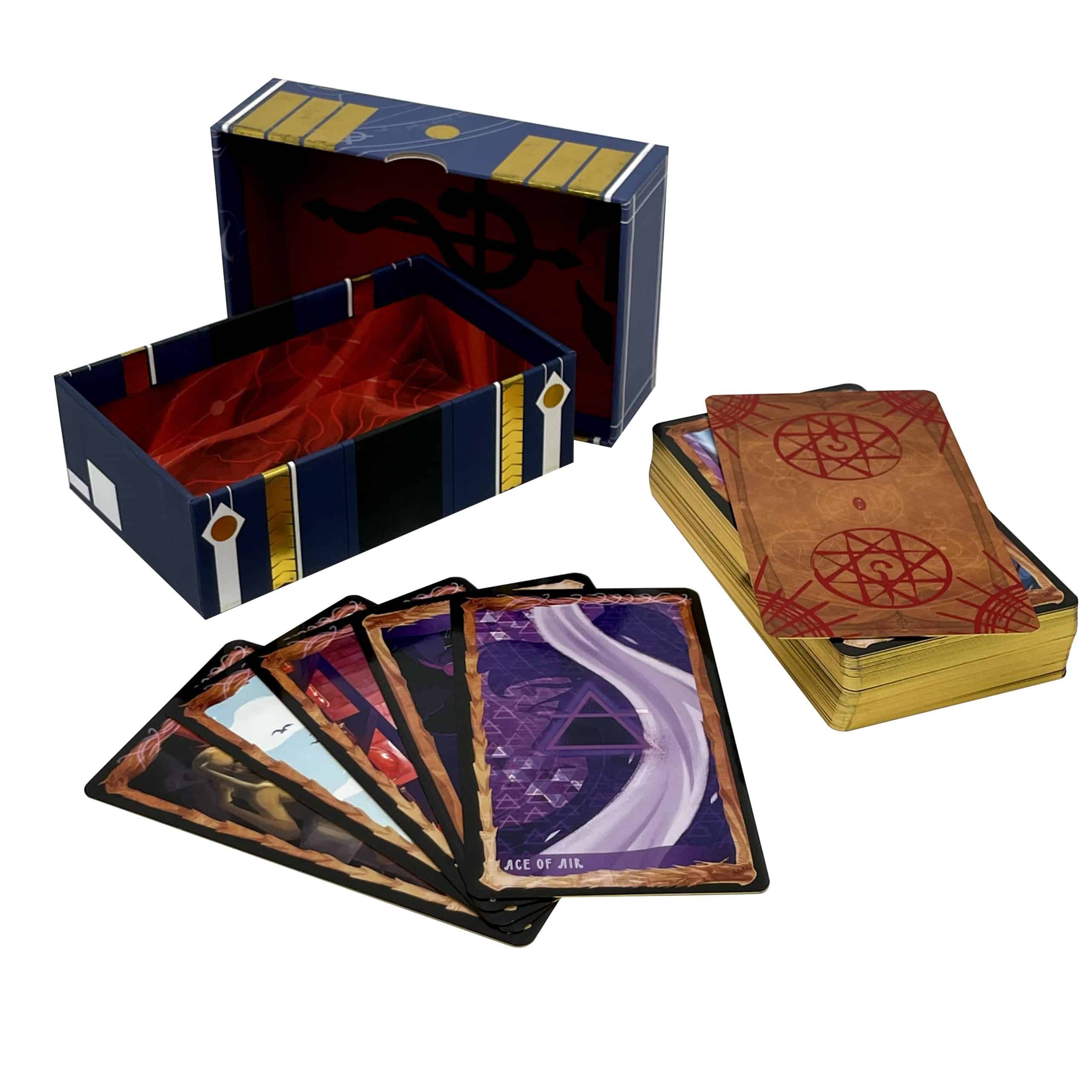 Gold Gilt Edged Tarot Cards Printing — custom card printing