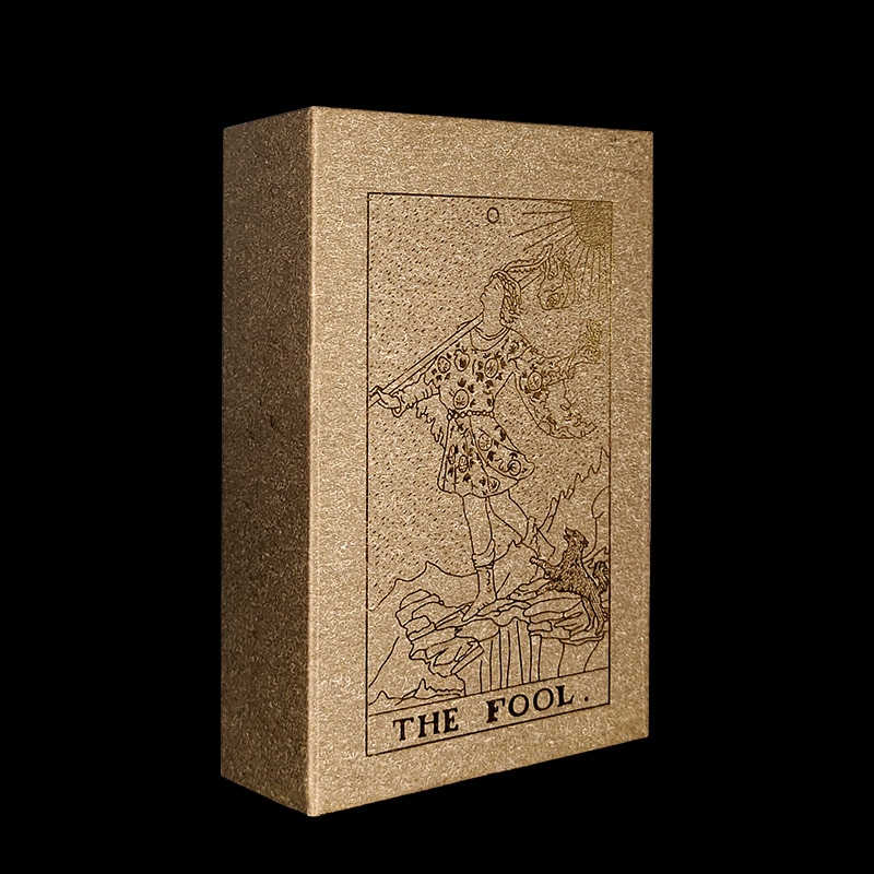Gold Silver Edges Tarot card printing view 3