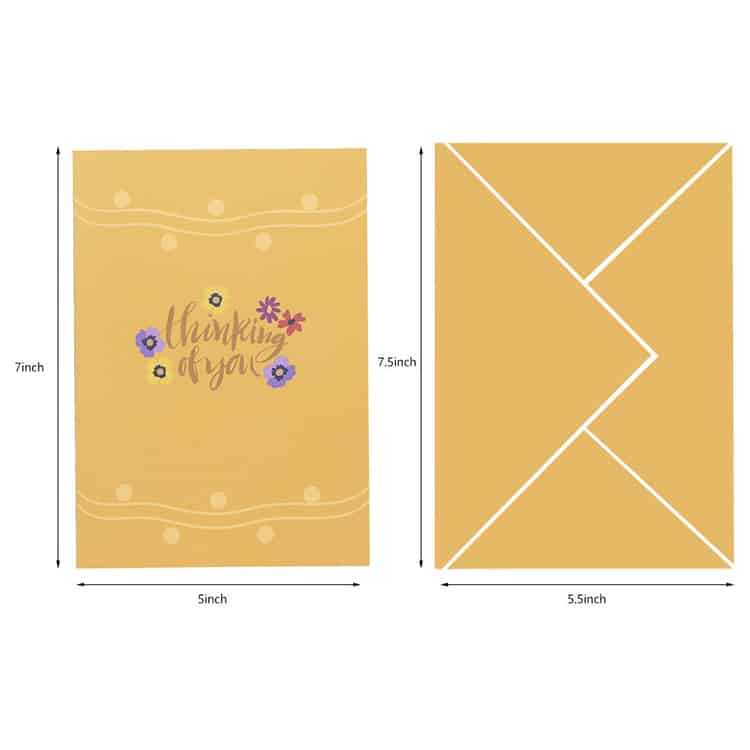 Greeting Cards Flower Basket Pop 3D Card Birthday view 4