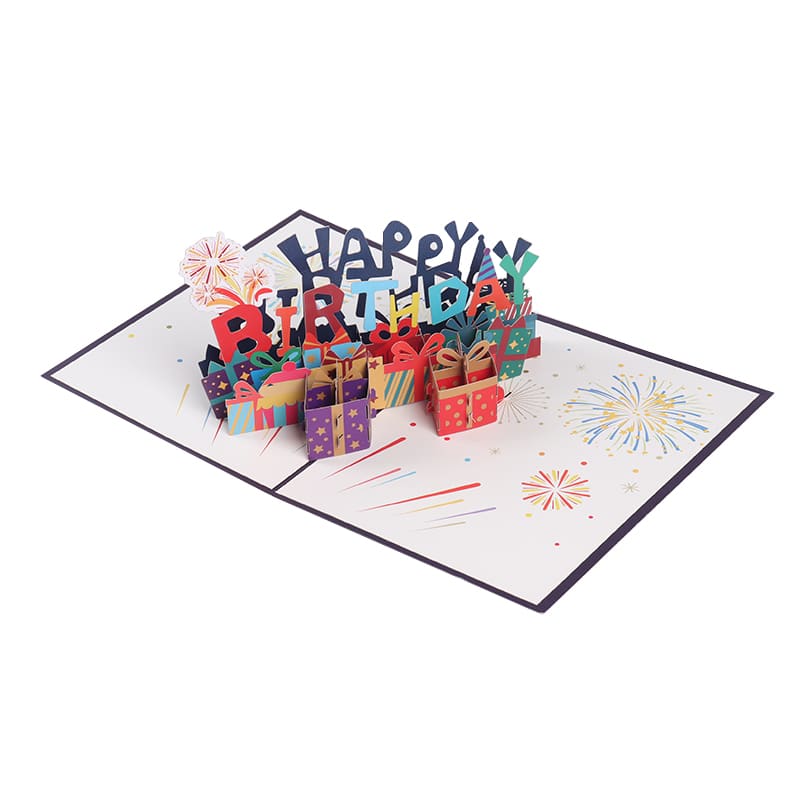 Happy Birthday Pop Up Cards view 4