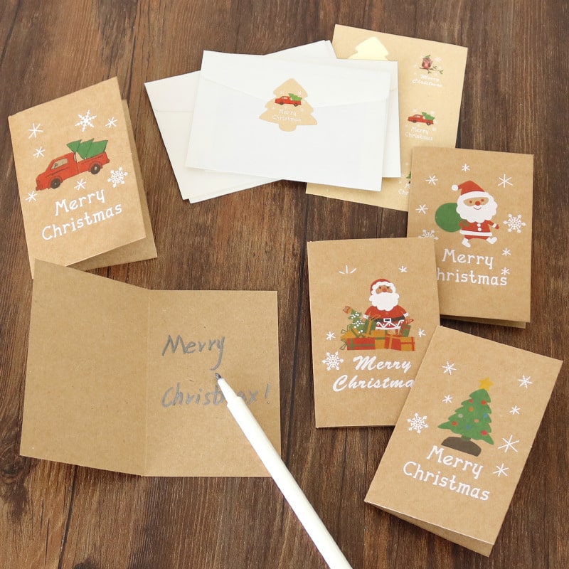 Happy New Year Greeting Cards With Envelope view 3