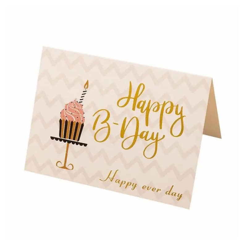 Happy birthday card — custom card printing