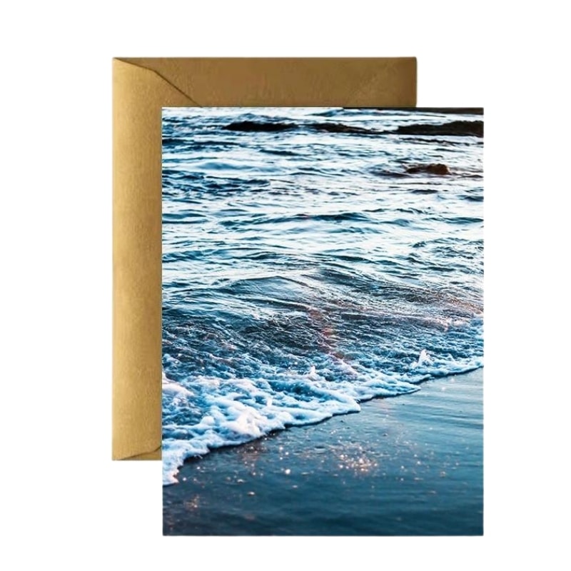 High grade wholesale postcard printing single card view 2