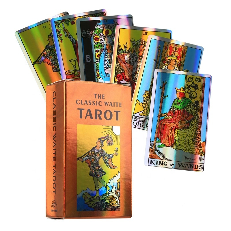 Holographic Tarot Laser Card printing — custom card printing