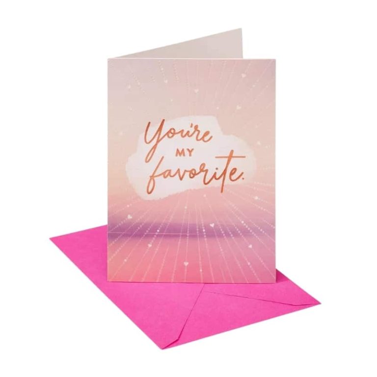 Holographic printing folding birthday card — custom card printing