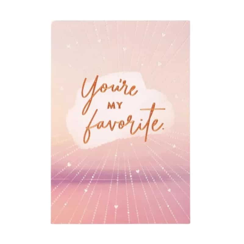 Holographic printing folding birthday card view 4