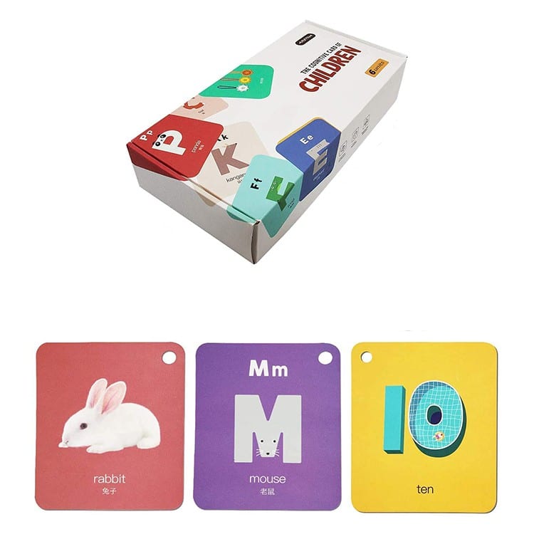 Kids Baby Alphabet Flash Cards printing — custom card printing