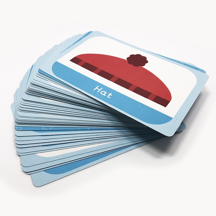 Kids Learning Playing Cards printing view 3