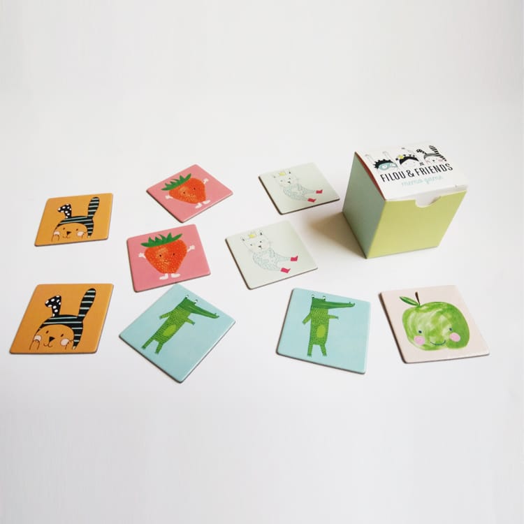 Kids Matching Learning Cards printing view 2
