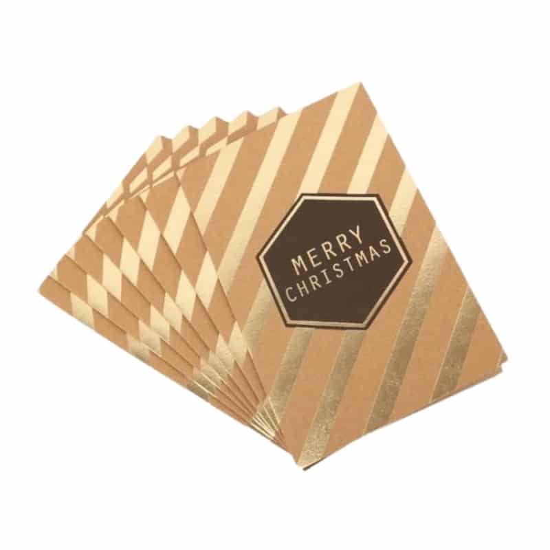 Kraft Paper Christmas Card view 3
