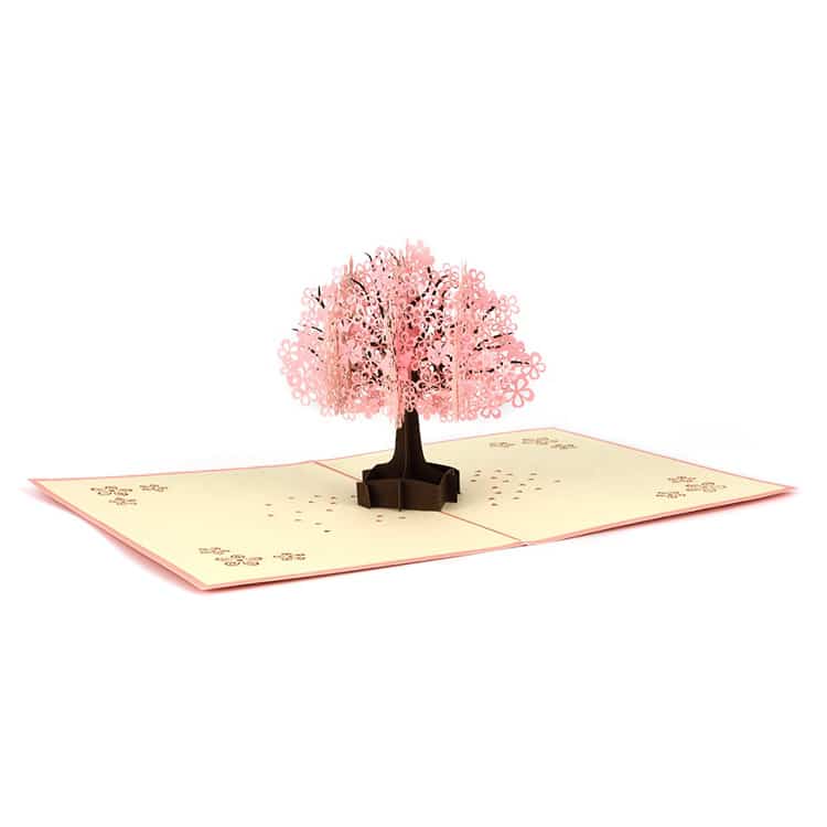 Laser Cut Handmade 3D Pop Up Greeting Cards — custom card printing