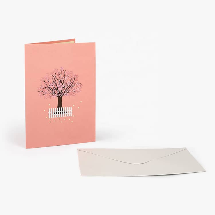 Laser Cut Handmade 3D Pop Up Greeting Cards view 3