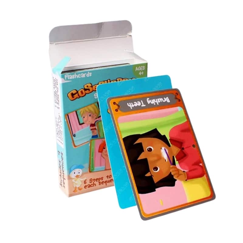 Learning game card — custom card printing