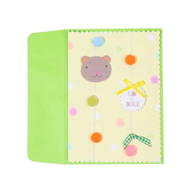Lovely Toy Congrate New Baby Cards printing — custom card printing