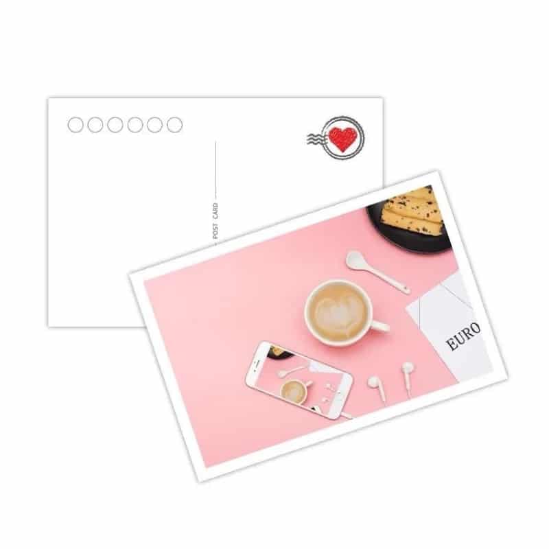 Low MOQ High quality luxury custom postcards — custom card printing