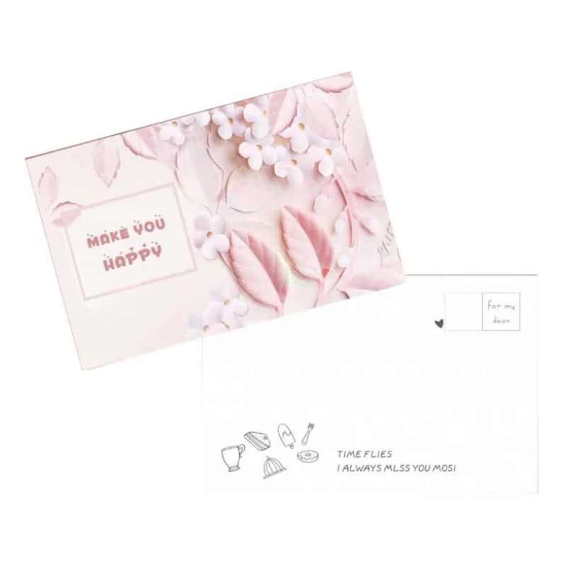 Low MOQ High quality luxury custom postcards view 3