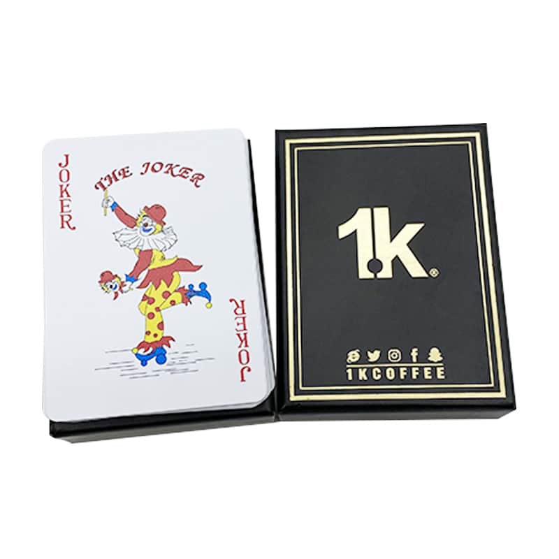 Luxury Shinning playing cards — custom card printing