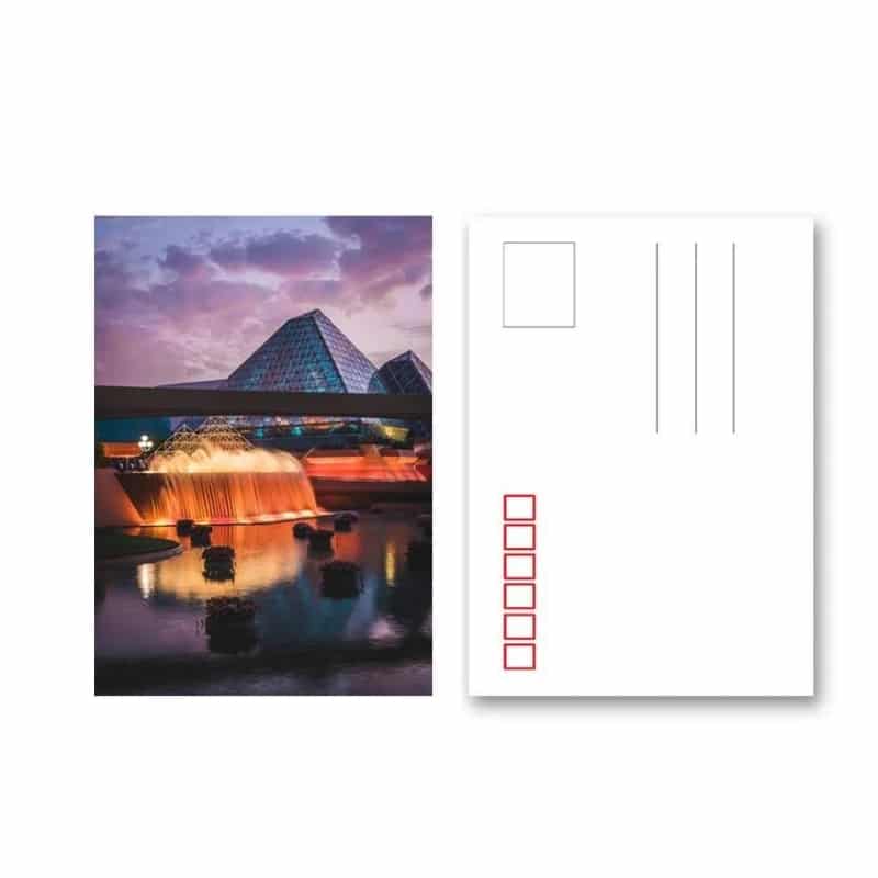 Matte postcard view 4