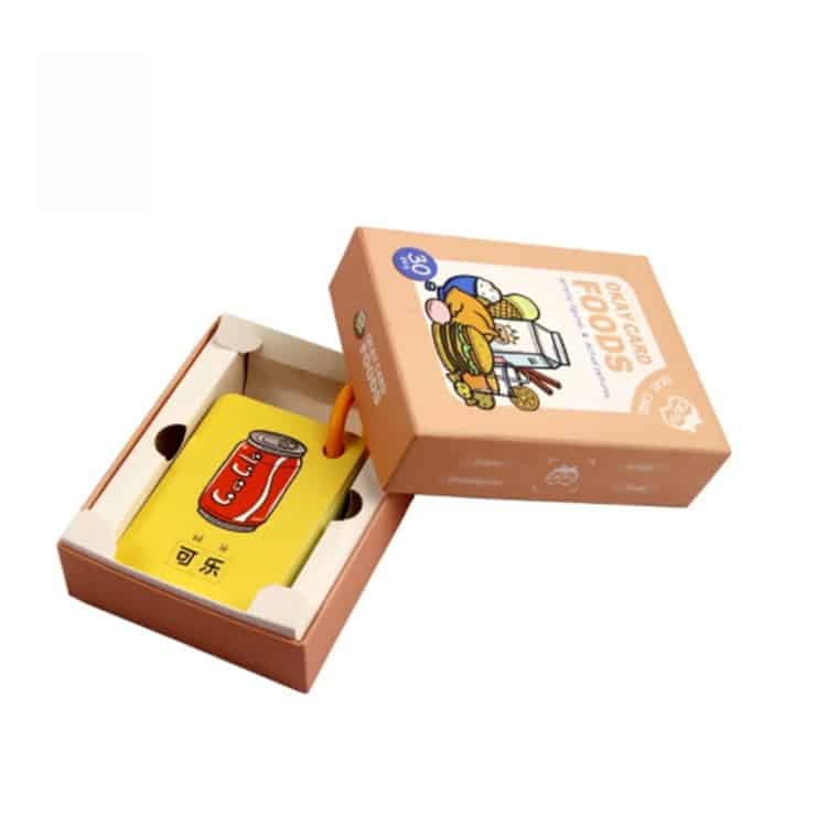 Memory Game Card with Gift Box — custom card printing