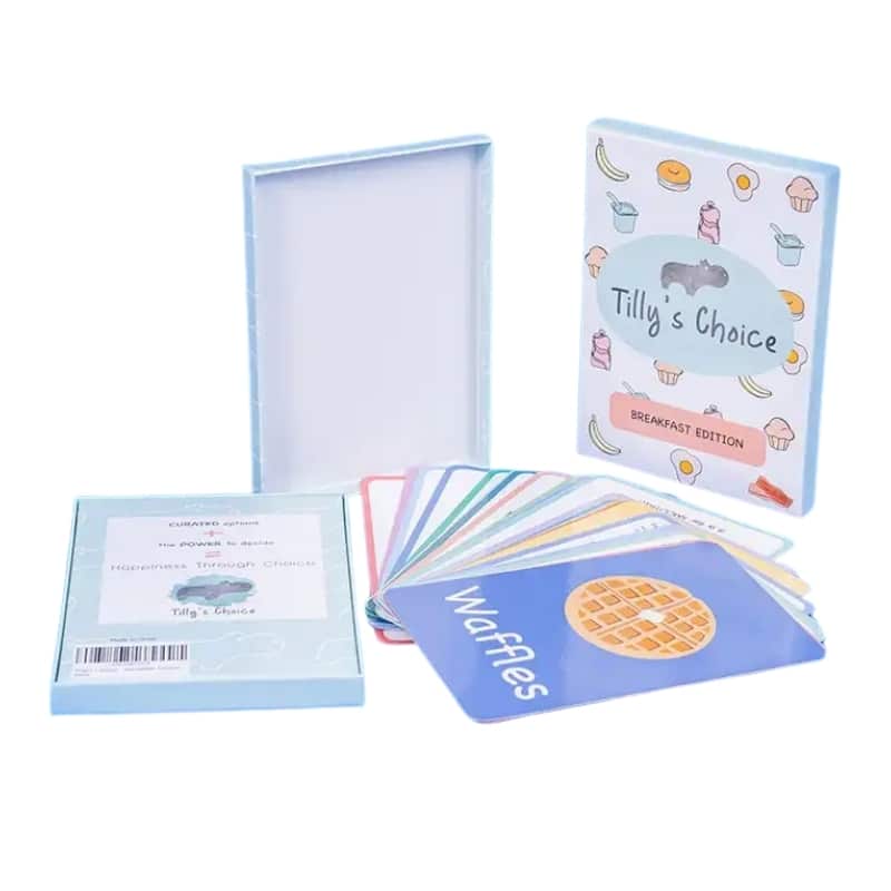 Memory game flash cards — custom card printing
