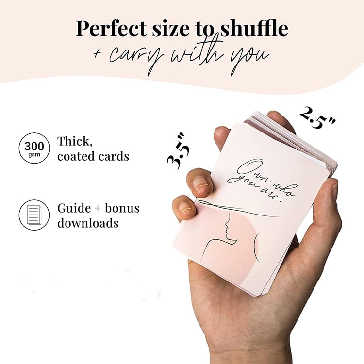 OEM 52 Inspirational Motivational Positive Affirmation Cards view 4