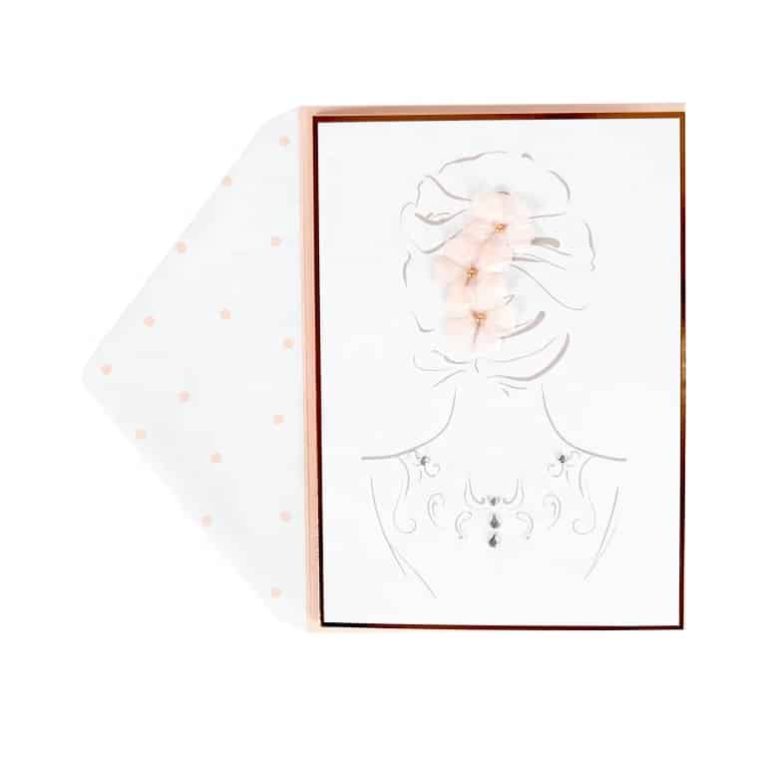 OEM Beautiful Bride Wedding Cards — custom card printing