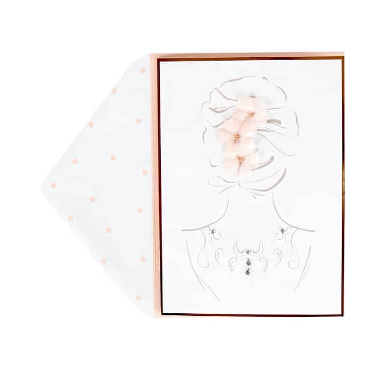 OEM Beautiful Bride Wedding Cards — custom card printing