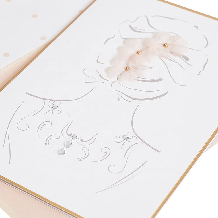 OEM Beautiful Bride Wedding Cards view 4