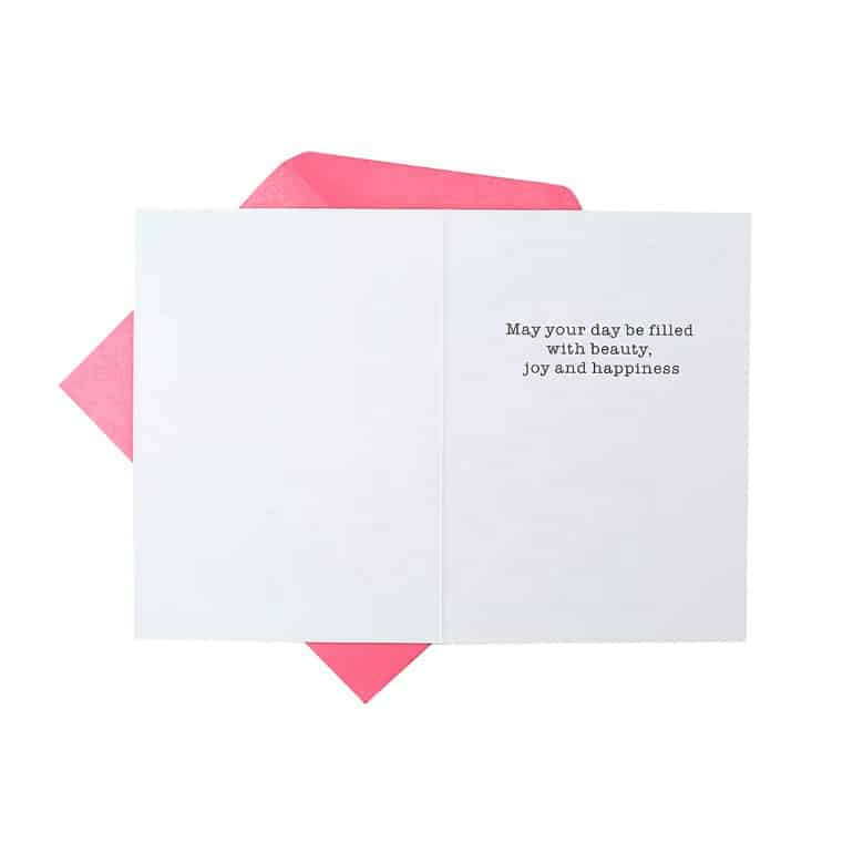 OEM Colorful 3D Cake Wish Birthday Greeting Card view 3