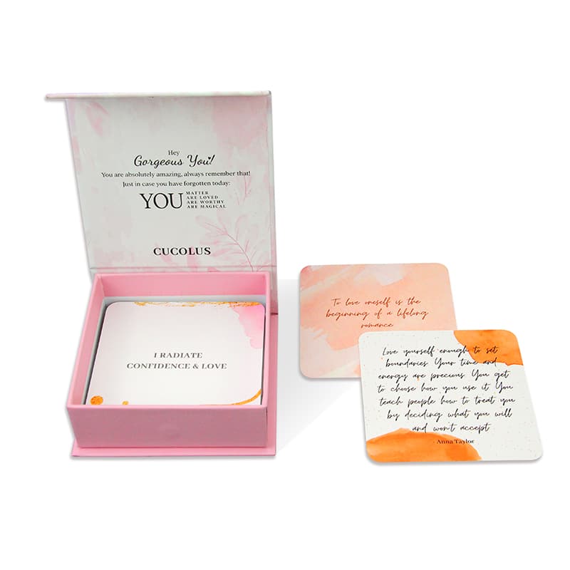 OEM Daily Mindful Affirmation Cards Deck view 2