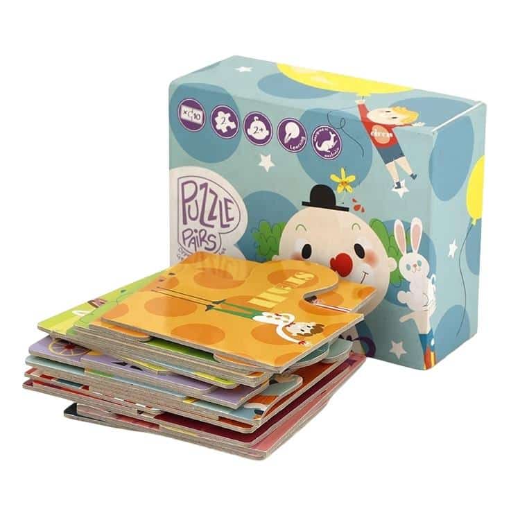 OEM Kids Paper Jigsaw Puzzle — custom card printing