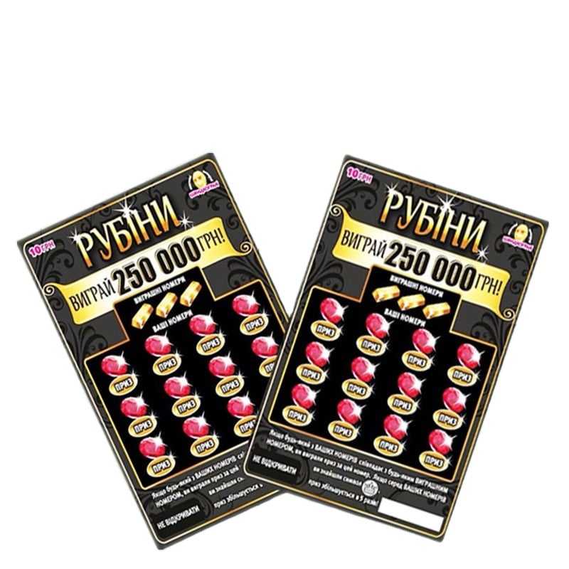 OEM Lottery Scratch Tickets Card view 2