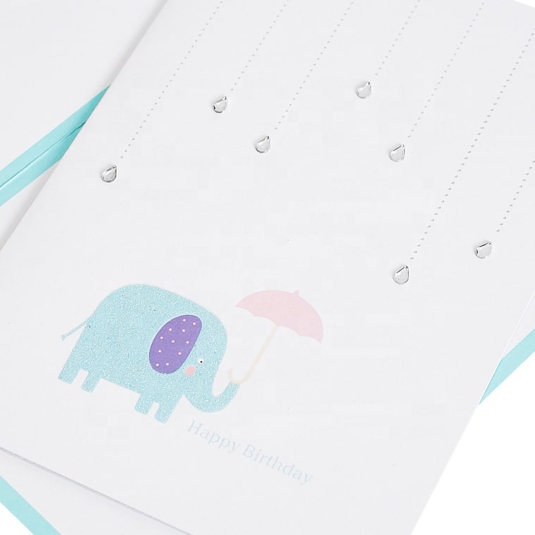 OEM Lovely Baby Shower Greeting Cards view 4