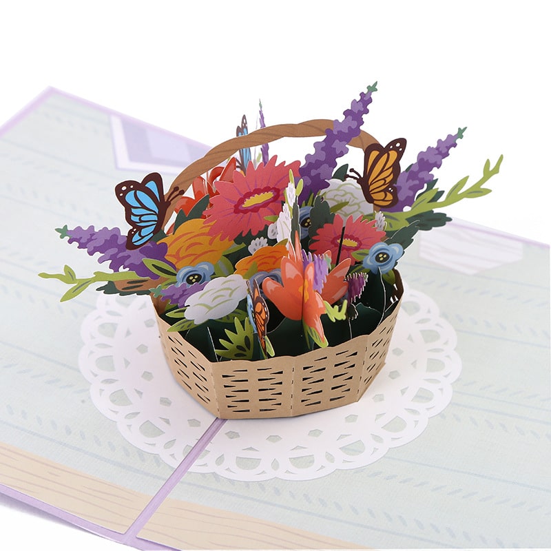 OEM Pop Up Greeting Card — custom card printing